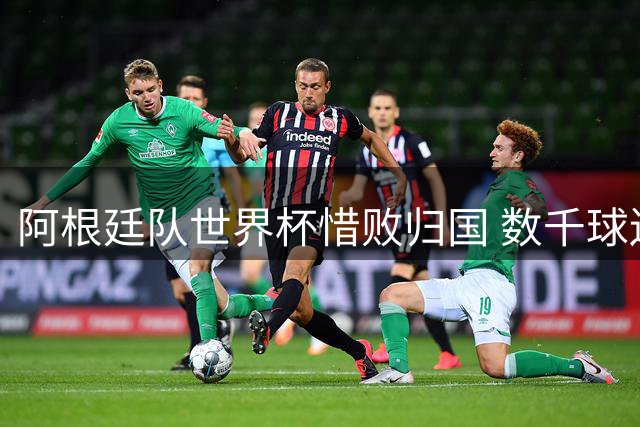阿根廷队世界杯惜败归国 数千球迷机场热情迎接亚军英雄